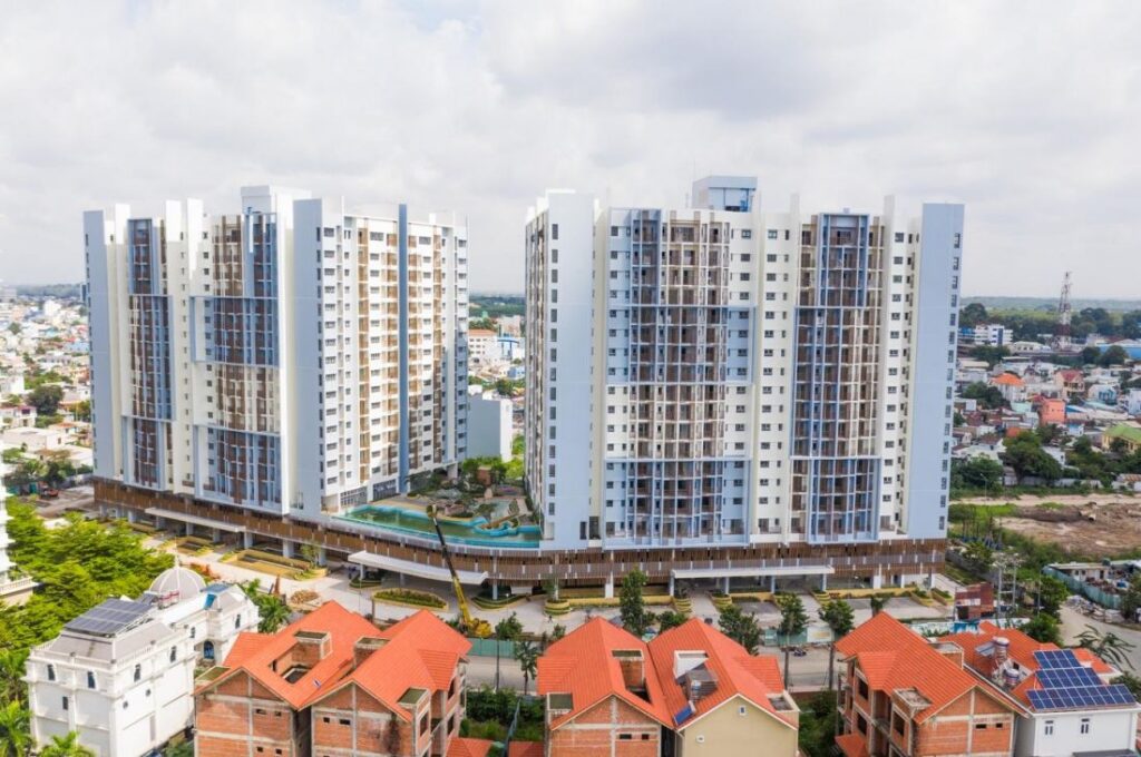 Không gian nội thất căn hộ hiện đại tại Topaz Twins Biên Hoà Đồng Nai
