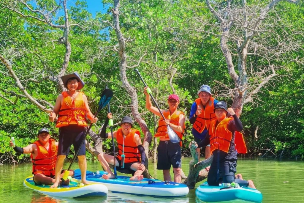 Xã Cần Giờ mang đến nhiều trải nghiệm thú vị