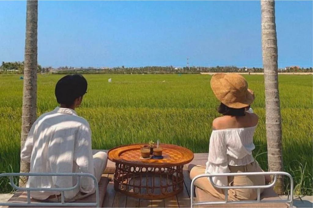 Không gian check in lý tưởng tại các quán cafe xã An Nhơn Tây