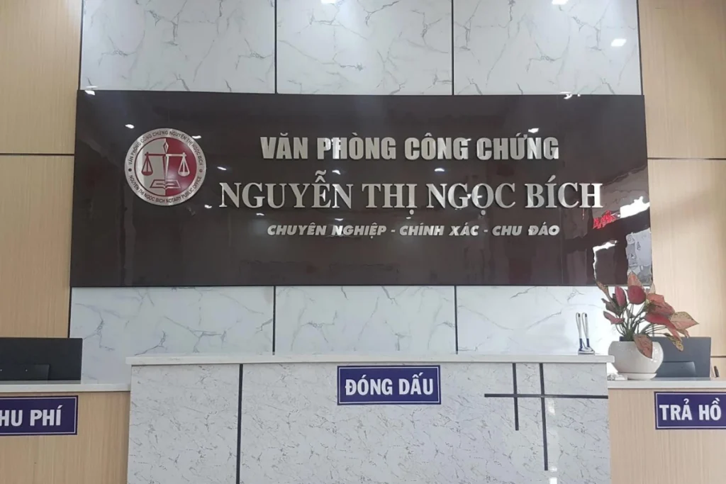 Một địa chỉ văn phòng công chứng Gò Vấp uy tín