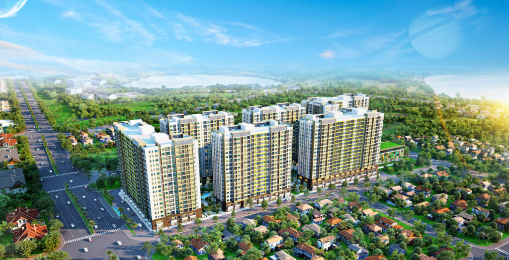 Bảng so sánh giá bán chung cư New Galaxy và Astral City Bình Dương