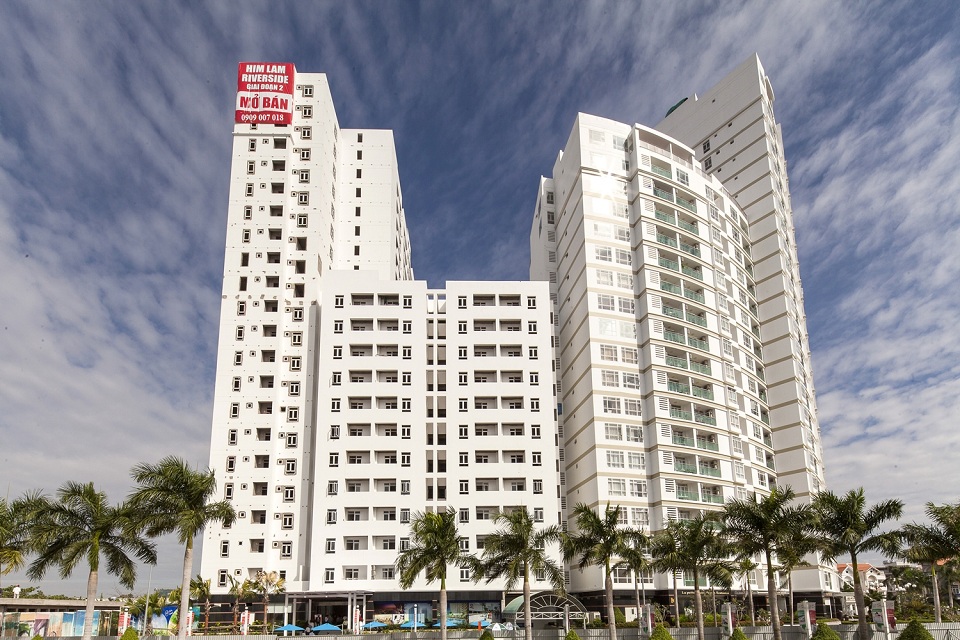 Không gian nội thất căn hộ Him Lam Riverside Quận 7 hướng sông