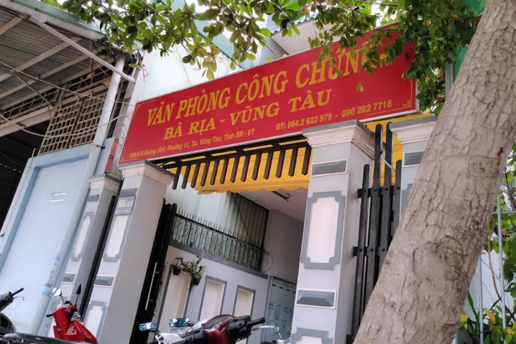 Tổng hợp địa chỉ các văn phòng công chứng Vũng Tàu mới sau sáp nhập