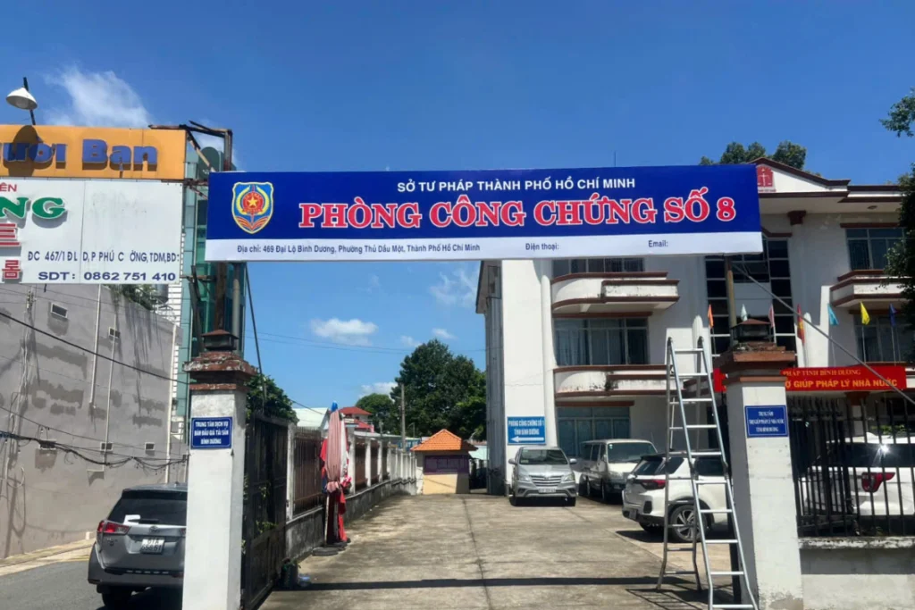 Cập nhật địa chỉ các văn phòng công chứng Thủ Dầu Một sau sáp nhập hành chính