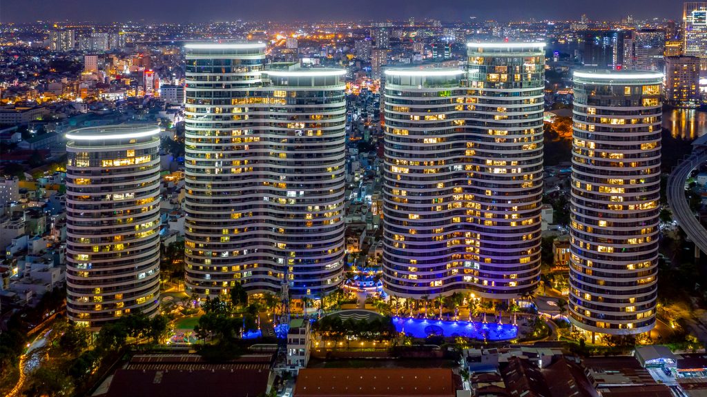 Vị trí giao thông thuận tiện trong review City Garden quận Bình Thạnh