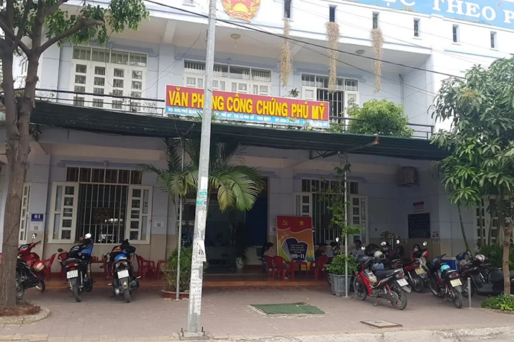 Tổng hợp địa chỉ văn phòng công chứng Phú Mỹ mới nhất