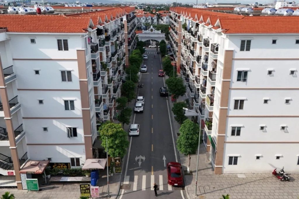 Một khu nhà ở xã hội đã bàn giao tại Hải Phòng với hạ tầng đồng bộ và không gian sống văn minh