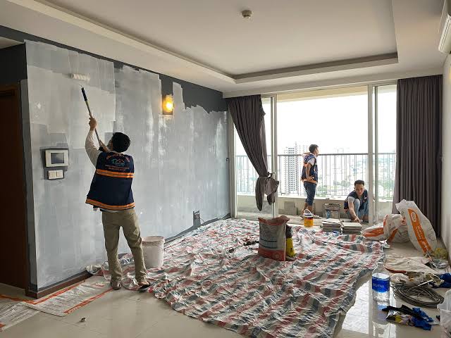 Việc sửa chữa toàn bộ nội thất bên trong chung cư thuộc trách nhiệm của cư dân