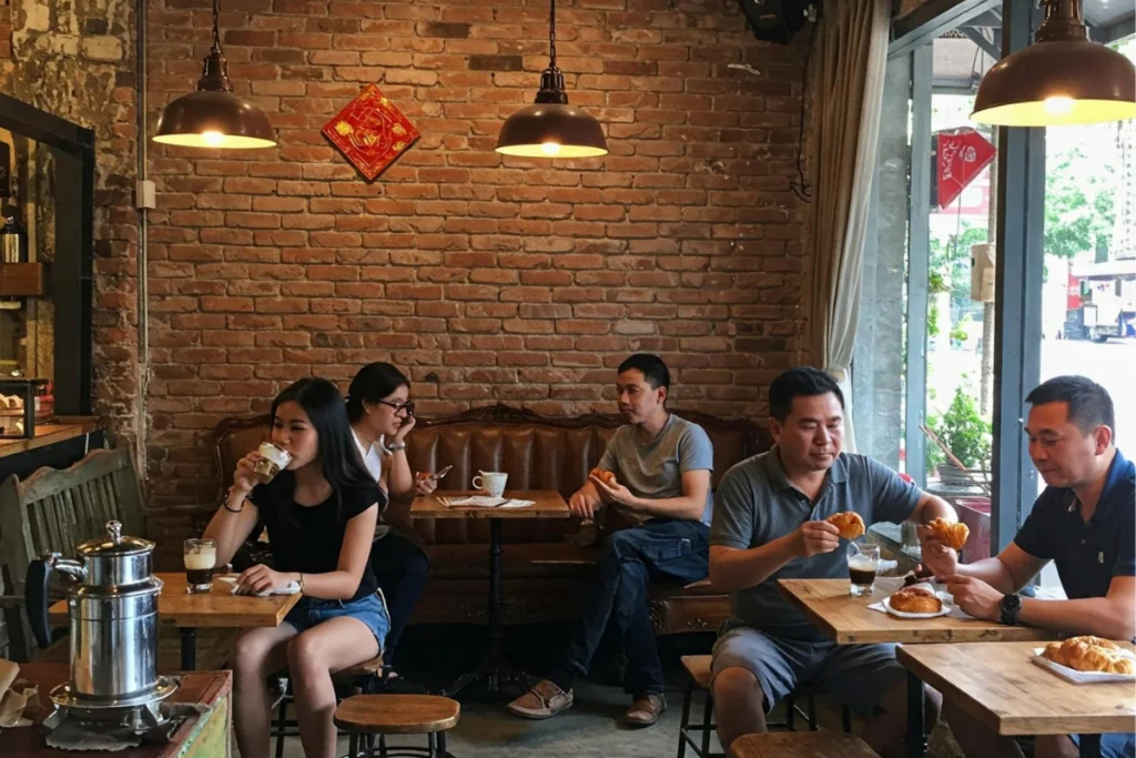 Quán cà phê mang phong cách hoài cổ