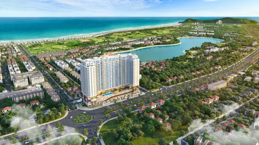 Vị trí dự án Vũng Tàu Centre Point tại đường Lê Hồng Phong trung tâm thành phố 