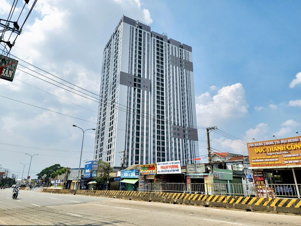Tiện ích ngoại khu Phúc Đạt Tower Dĩ An chợ Đông Hòa làng Đại học Quốc gia