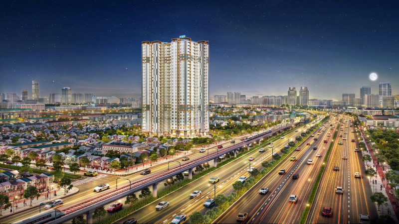 So sánh tỷ suất cho thuê chung cư HCM và Bình Dương chi tiết nhất Phối cảnh dự án Diamond Boulevard Bình Dương mặt tiền đại lộ