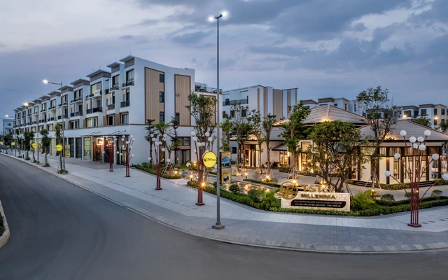 Shophouse nhà phố T&T Millennia Long Hậu tuyến phố ẩm thực châu Á