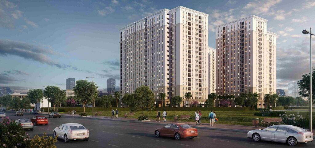Vị trí Imperial Place Bình Tân mặt tiền đường Kinh Dương Vương