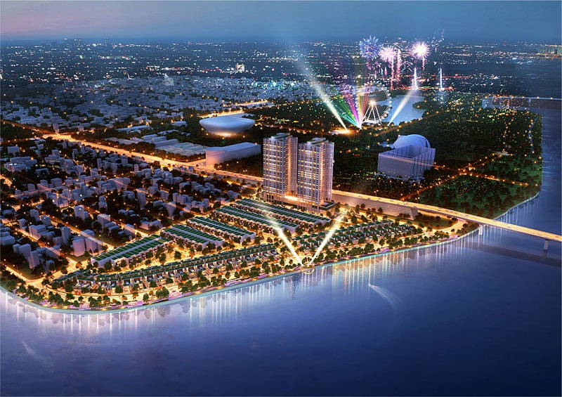 Thiết kế căn hộ ban công view sông Hàn tại Elysia Complex City Đà Nẵng