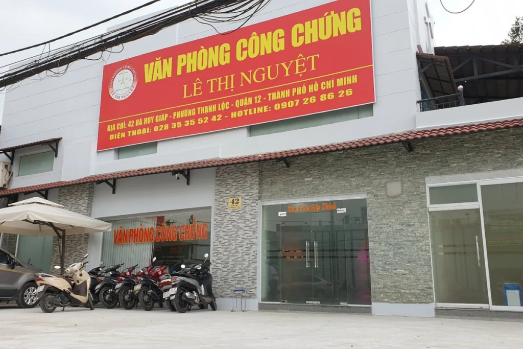 Văn phòng công chứng Lê Thị Nguyệt là địa chỉ giao dịch pháp lý quen thuộc tại khu vực