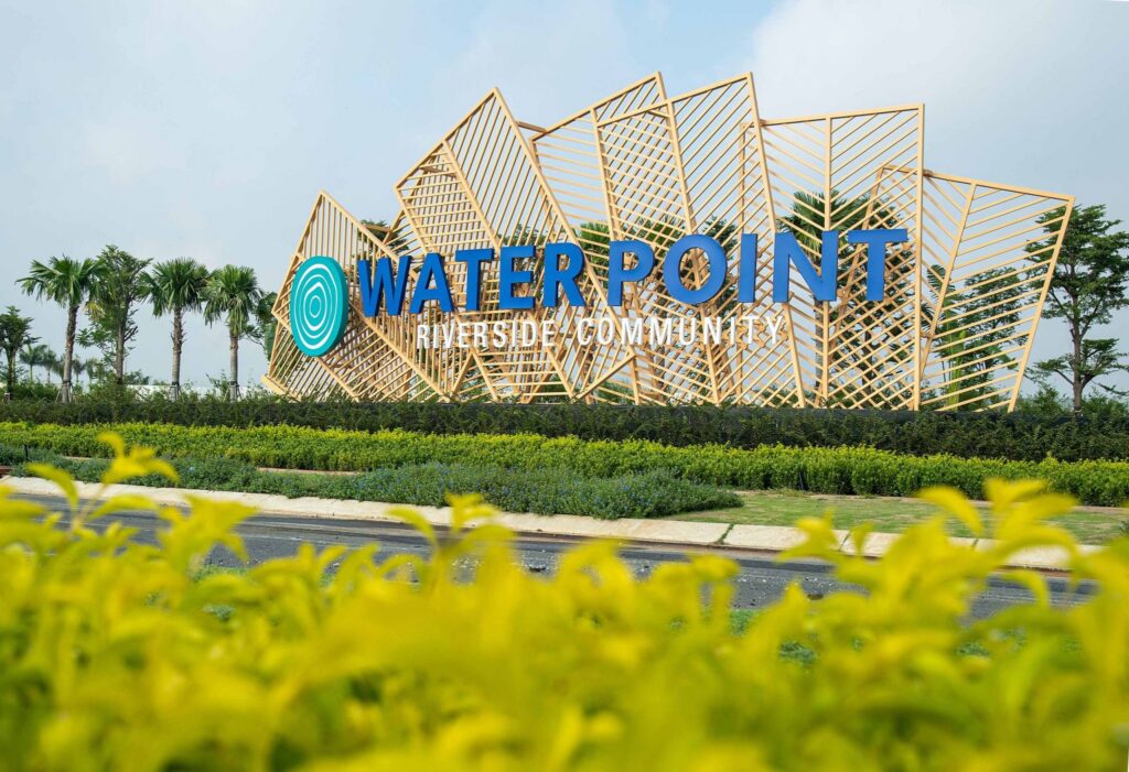 Review Waterpoint Long An toàn cảnh khu đô thị ven sông Vàm Cỏ Đông