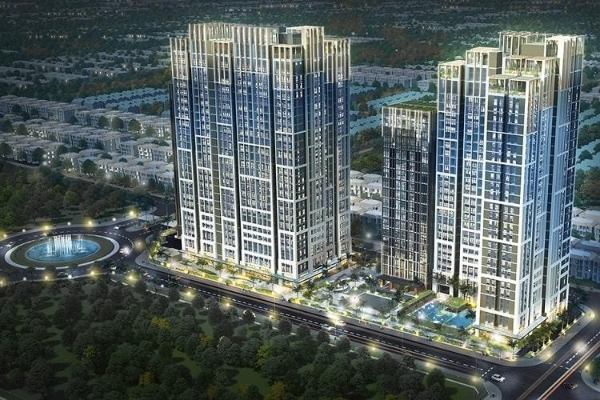 Không gian tiện ích nội khu khi review Opal Boulevard Bình Dương