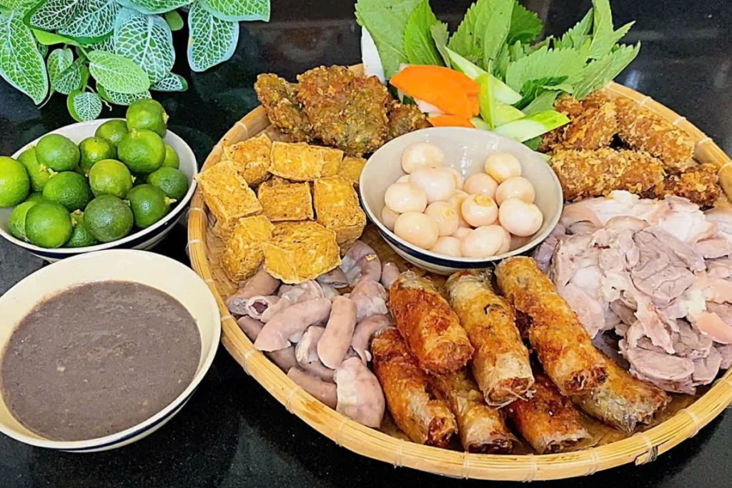 Bún đậu mắm tôm mang đến sự đa dạng cho bản đồ ẩm thực khu vực