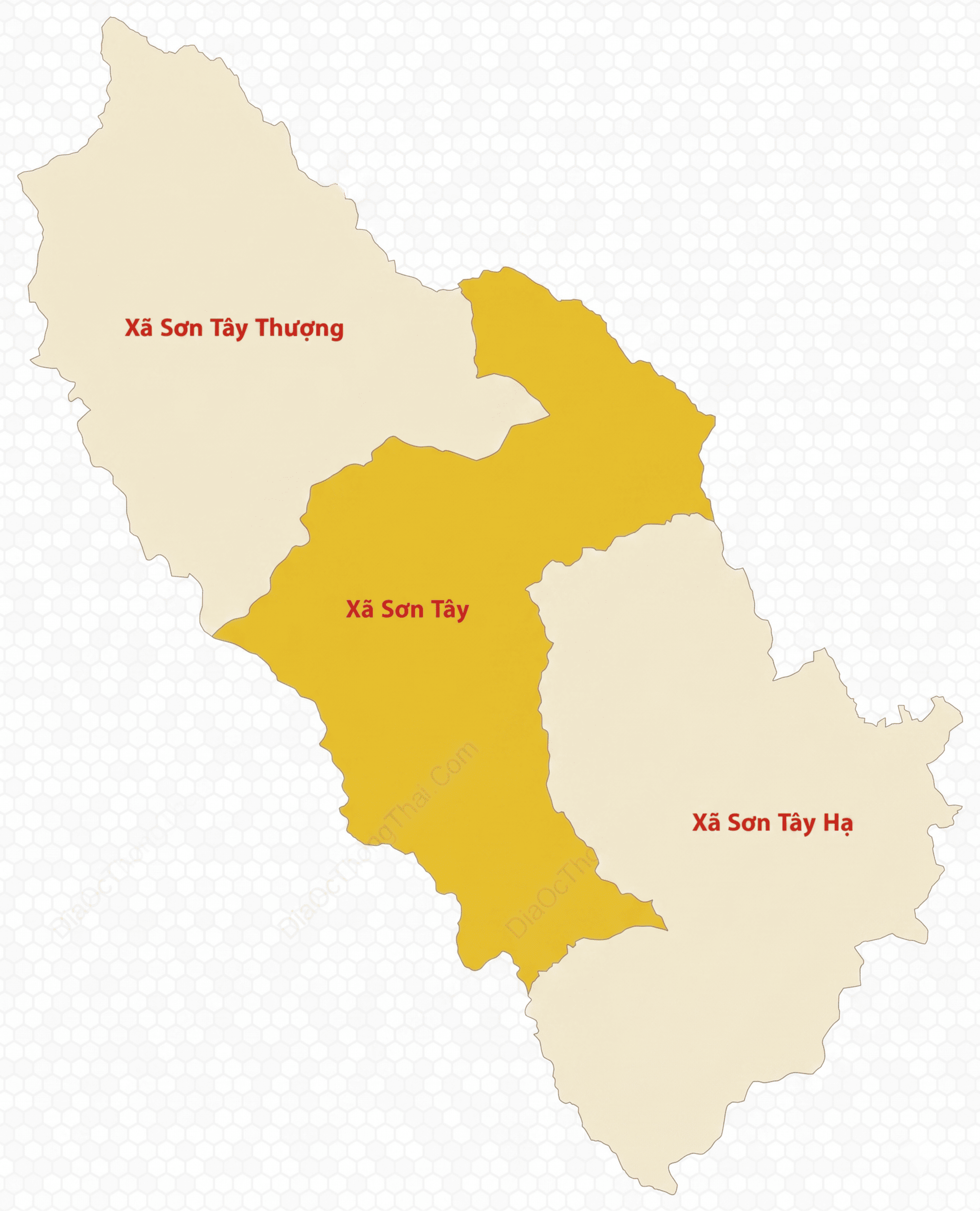 Bản đồ xã Sơn Tây - Nhấn để xem ảnh lớn