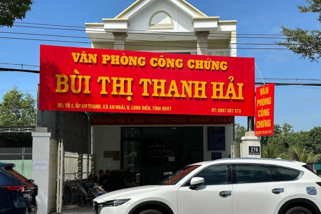 Địa chỉ các văn phòng công chứng Long Điền sau sáp nhập