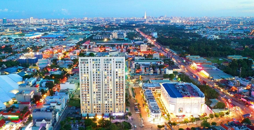 Căn hộ Charm Plaza Dĩ An Bình Dương thiết kế không gian sống hiện đại