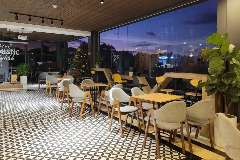 Các quán cafe xã Đông Thạnh sở hữu không gian thư giãn