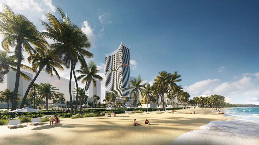 Vị trí Five Star Poseidon Movenpick đường Thùy Vân Bãi Sau Vũng Tàu