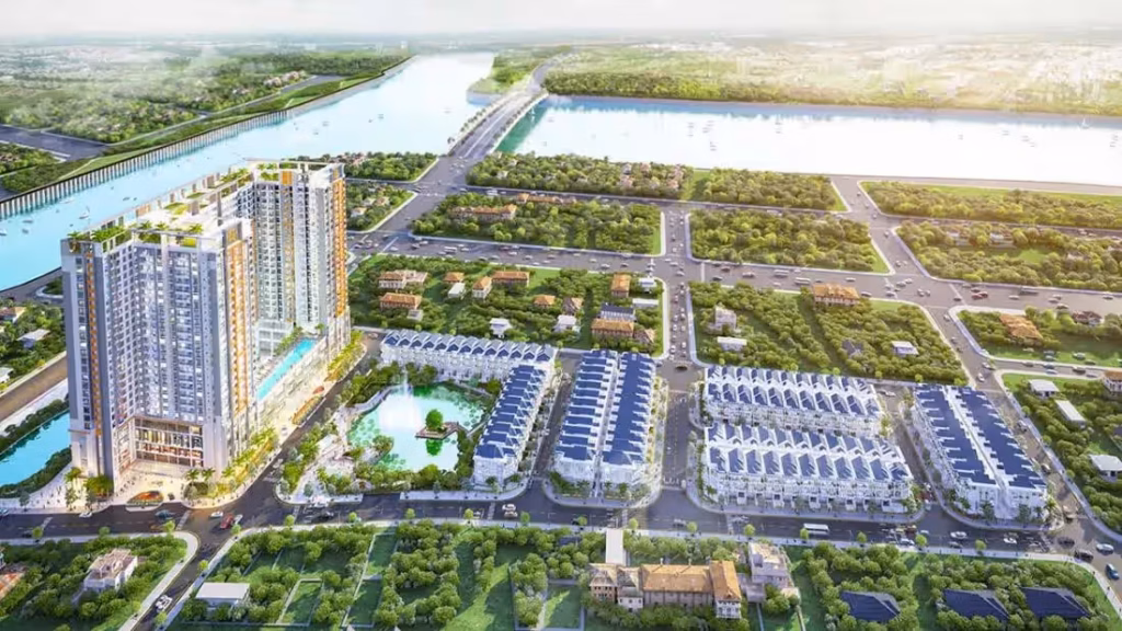 Biên độ giá bán căn hộ review Him Lam Phú Đông Bình Dương