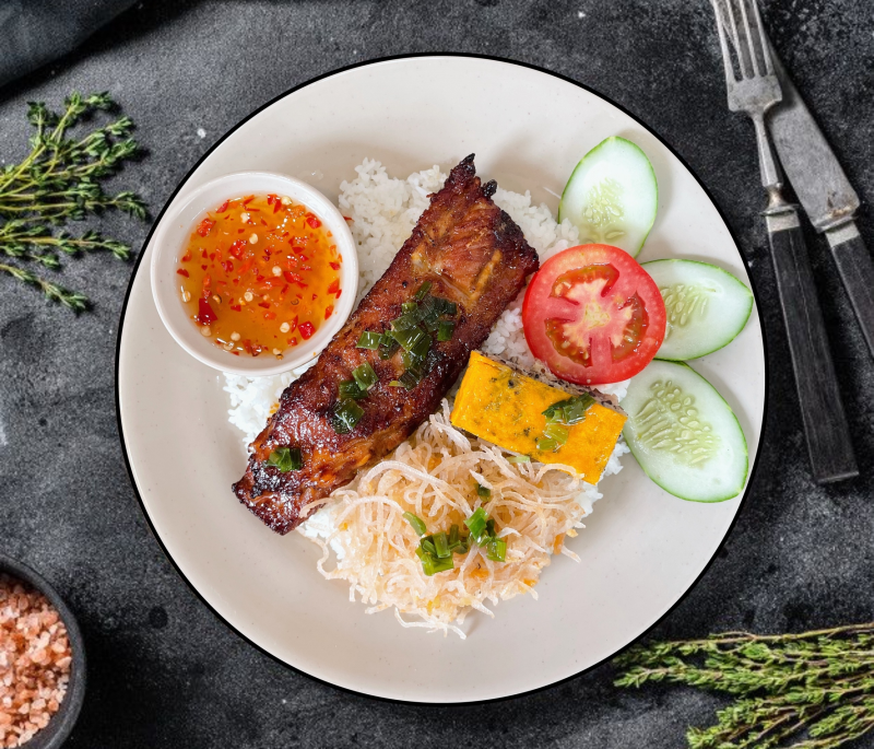 Cơm Tấm Sườn Bì Chả Chuẩn Vị Sài Gòn