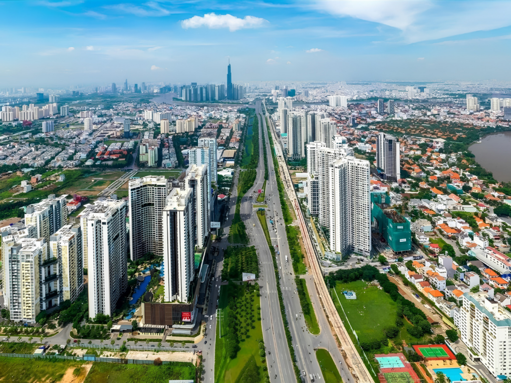 Mạng lưới giao thông liên quận ngày càng hoàn thiện, gia tăng năng lực kết nối và nâng tầm giá trị bất động sản khu vực