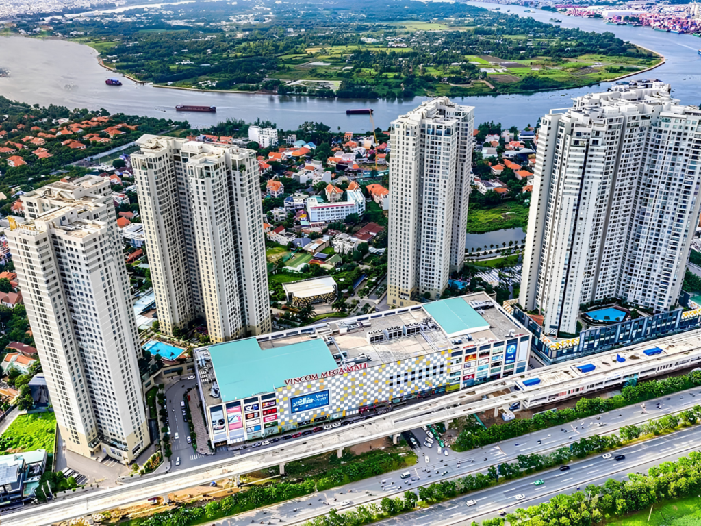 Lợi thế mặt tiền Xa lộ Hà Nội và tuyến đường sắt đô thị Metro số 1 mang lại kết nối vùng nhanh chóng