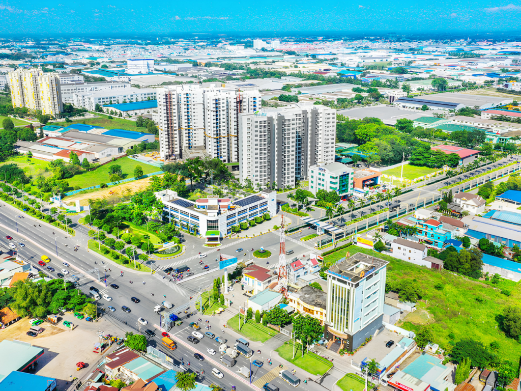 Đánh giá chi tiết và so sánh tiện ích Thuận An và Dĩ An dựa trên hạ tầng thực tế Hạ tầng đô thị được đầu tư đồng bộ và bài bản tại khu vực trung tâm.