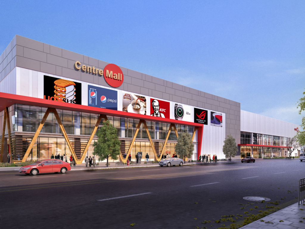 Trung tâm thương mại Centre Mall Củ Chi trên Quốc lộ 22 là điểm hẹn giải trí, mua sắm phức hợp lý tưởng cho các gia đình trẻ