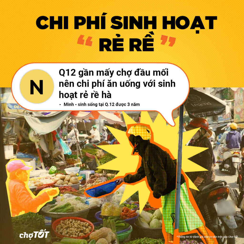 Tiện ích sống tại Quận 12