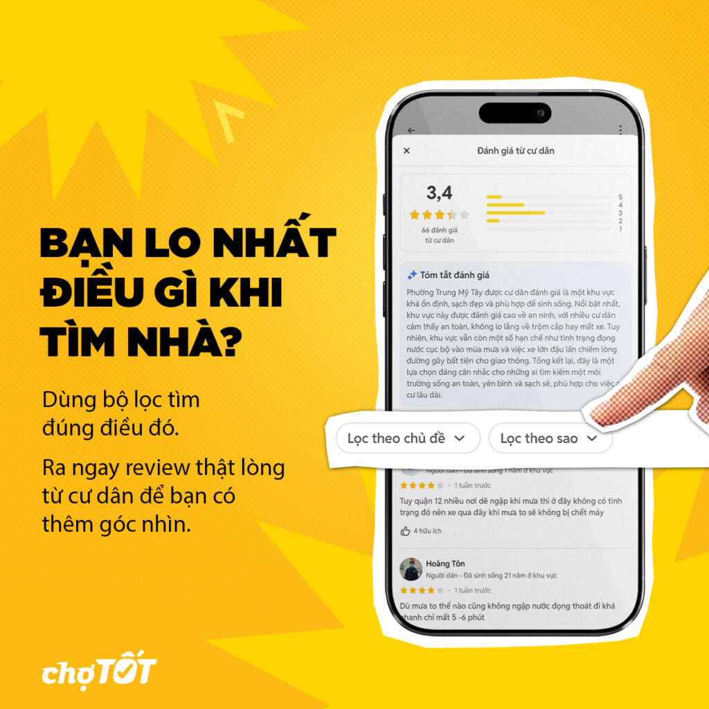 Những chia sẻ thực tế từ cư dân giúp người tìm nhà đưa ra quyết định phù hợp hơn.