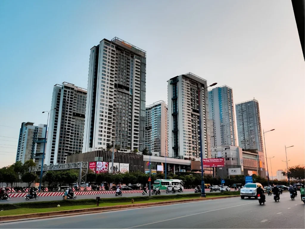 Cư dân chung cư Cantavil An Phú dễ dàng tiếp cận các tổ hợp thương mại sầm uất lân cận để mua sắm và giải trí cuối tuần