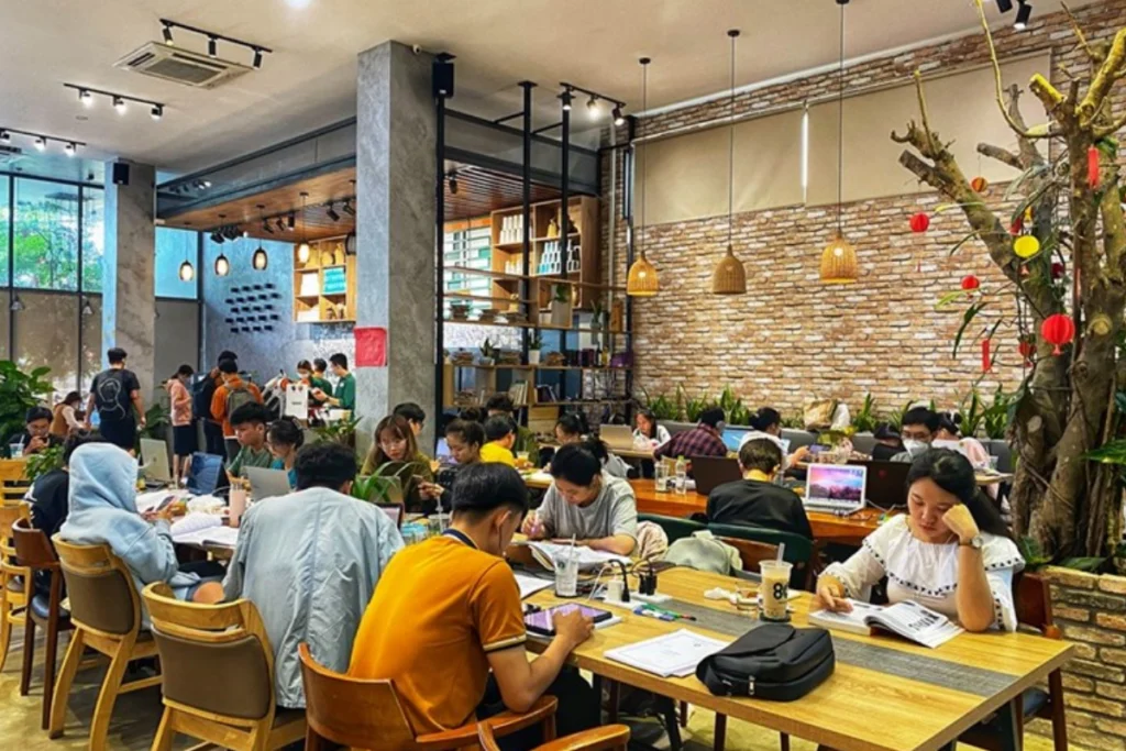 Danh sách 5 quán cà phê học bài gần đại học Kinh tế nên ghé thử Cà phê học bài gần đại học Kinh tế yên tĩnh
