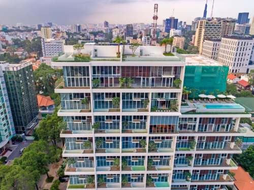 Dự án Serenity Sky Villas Quận 3 sở hữu kiến trúc thượng lưu và vị trí đắc địa ngay trung tâm lõi đô thị