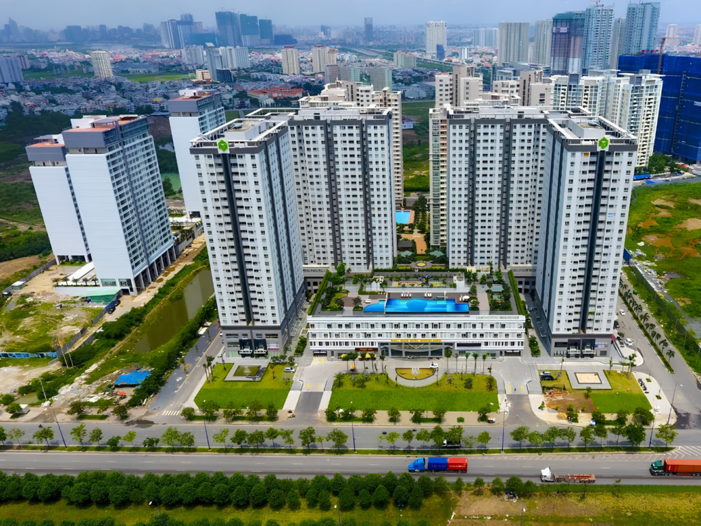 Vị trí chiến lược giúp cư dân Lexington Residence dễ dàng kết nối đến các trung tâm làm việc lớn