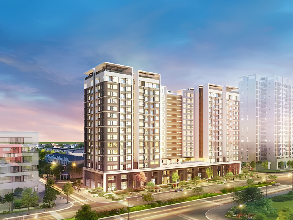 Hạ tầng giao thông bàn cờ thông thoáng bao quanh khu căn hộ The Ascentia