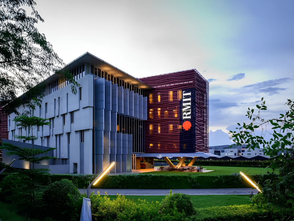 Trường Đại học RMIT Việt Nam nằm trong hệ thống giáo dục cao cấp kề cận dự án An Gia Skyline