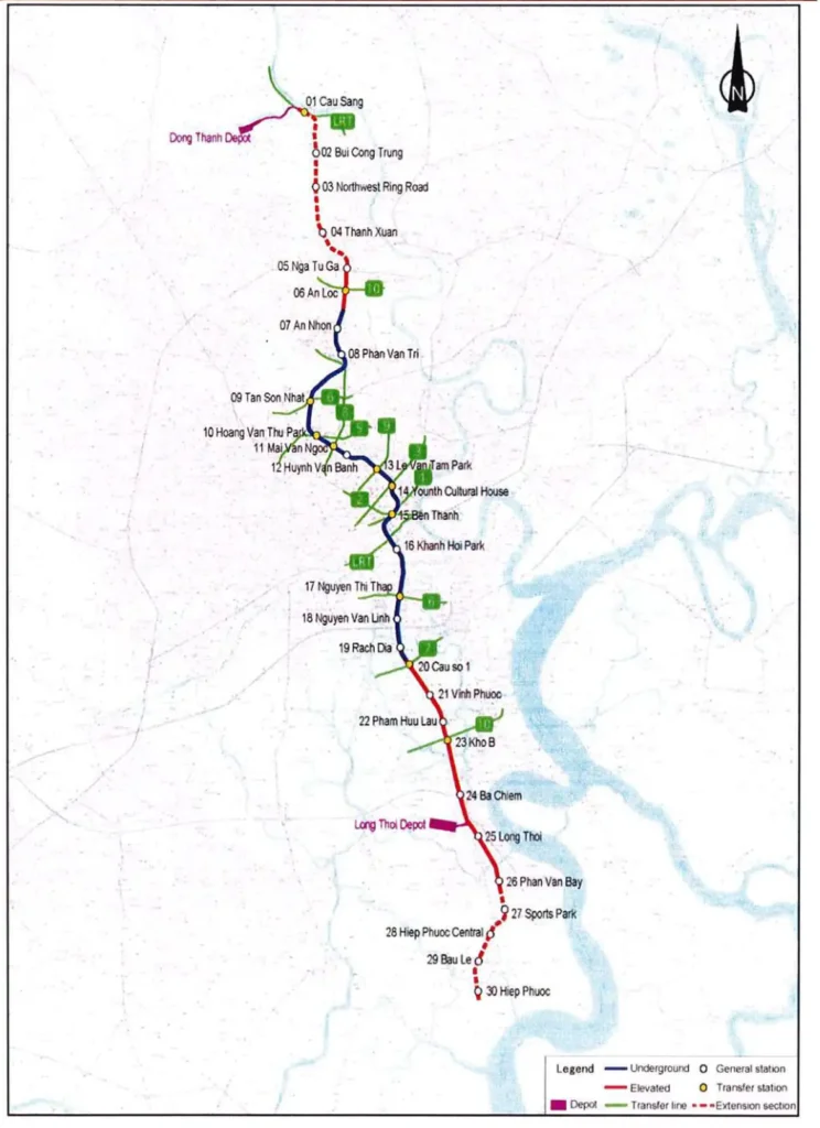 Metro số 4 TP.HCM dự kiến khởi công trong năm 2027