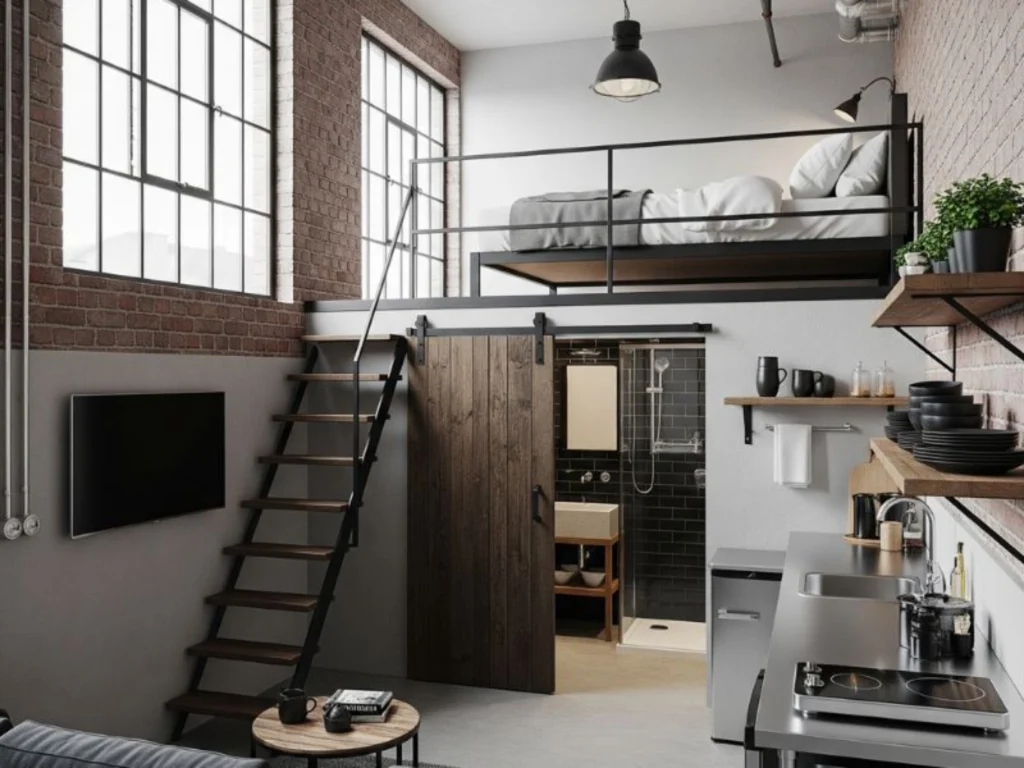 Cấu trúc hai tầng đạt chuẩn của duplex mang lại tính riêng tư và chất lượng sống vượt trội