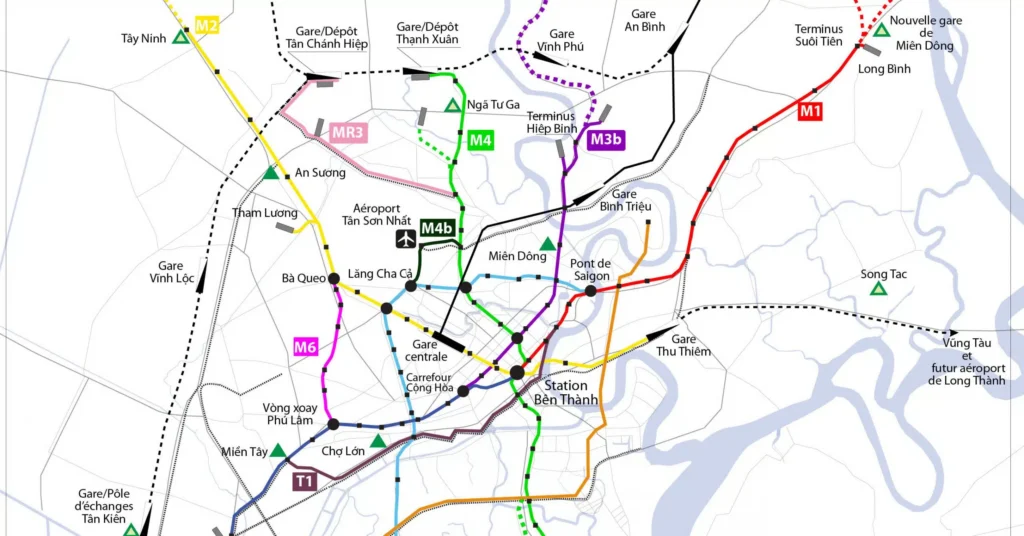 Dự kiến khởi công Metro số 4 xuyên tâm trục Bắc – Nam trong năm 2027