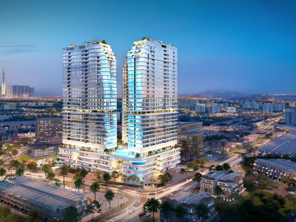 Vị trí lõi trung tâm giúp King Crown Infinity dễ dàng kết nối với các trục đường huyết mạch và tuyến Metro số 1