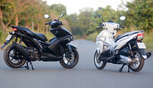 So sánh Yamaha NVX 125 và Honda Air Blade