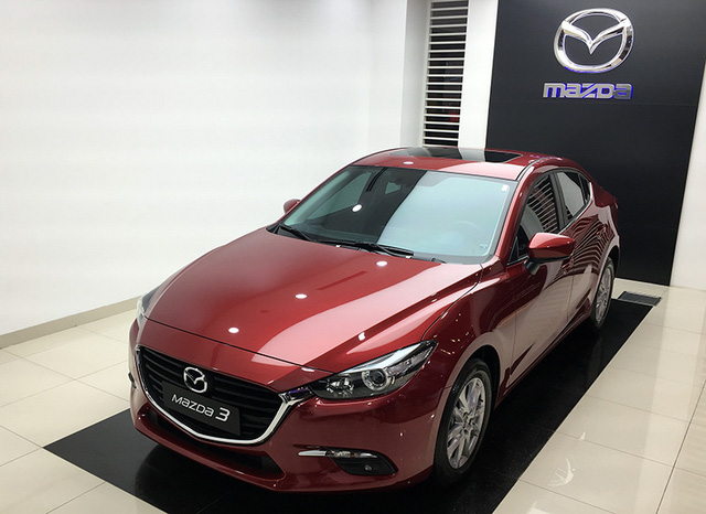Xe Mazda 3 Sedan 15AT 2017  Đỏ