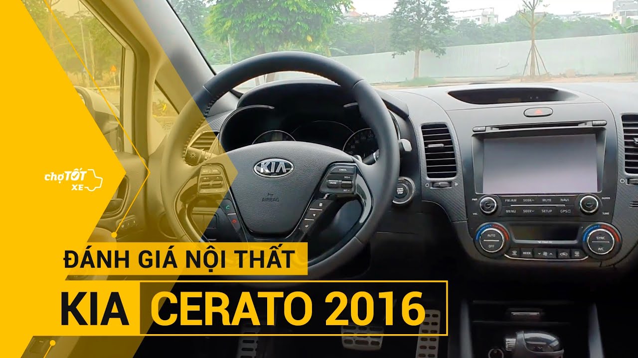 Đánh giá Kia Cerato 2016: đối thủ nặng kí ở phân khúc sedan hạng C