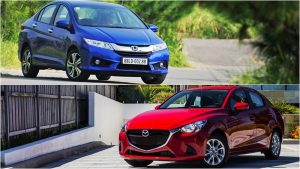 So sánh Mazda2 và Honda City: mẫu sedan nào đáng mua hơn?